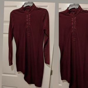 Ivy Park X Adidas maroon dress